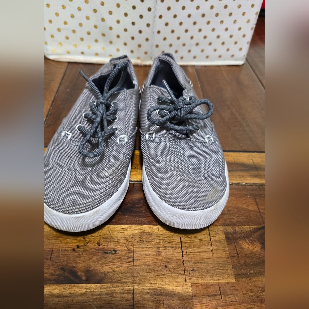 Gray Sperry Kids Shoes